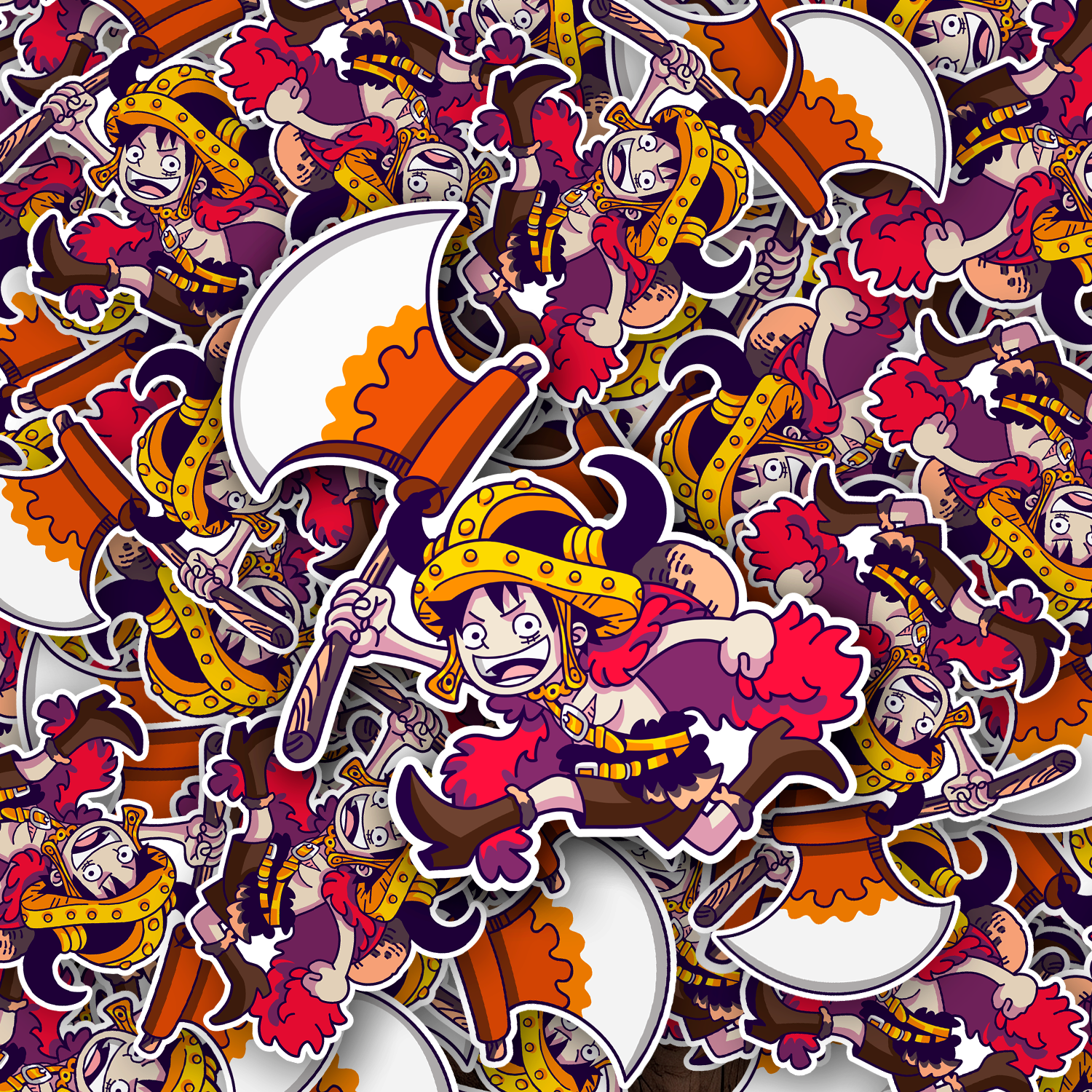 Sticker - Luffy Elbaf arc