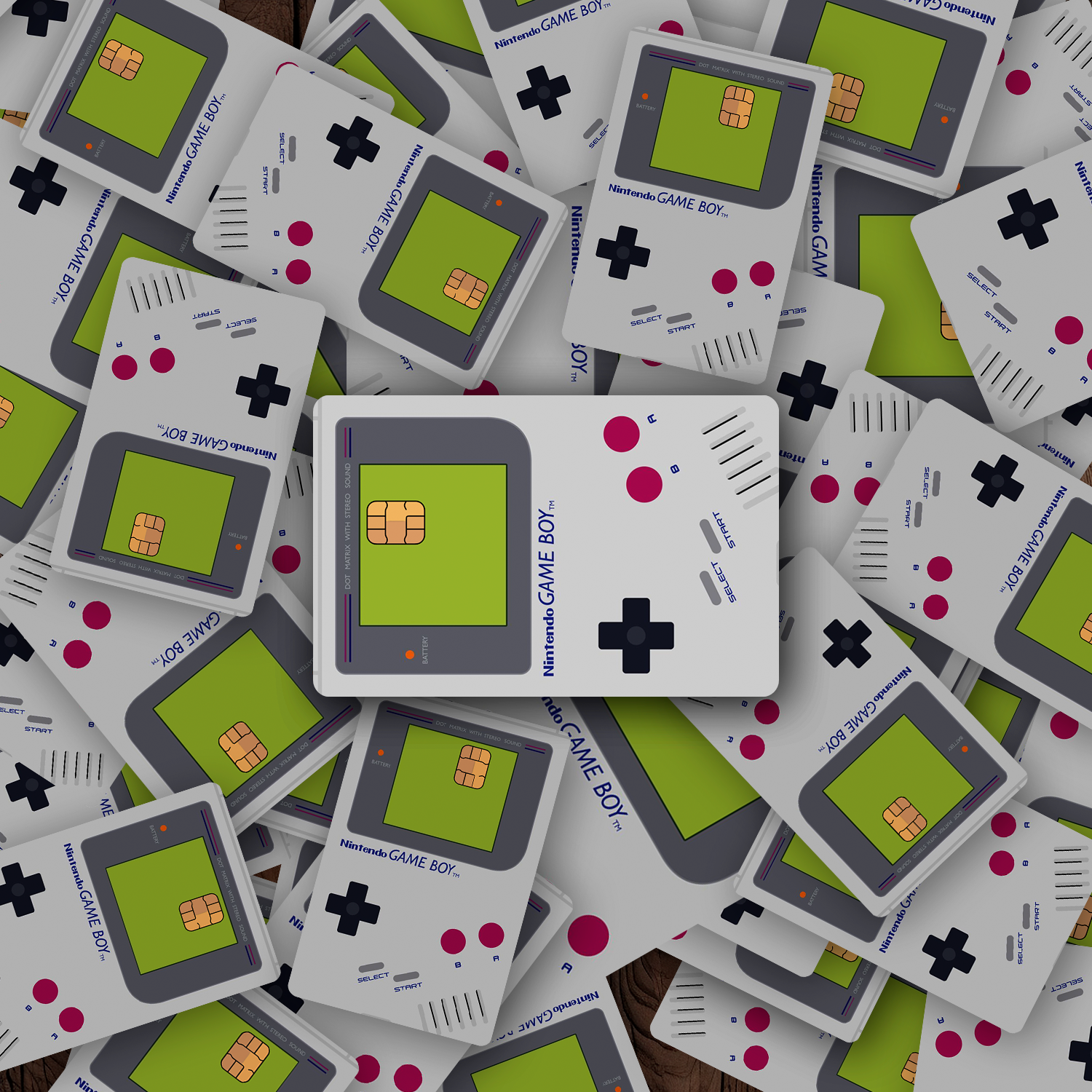 Gameboy - Skin för bankkort