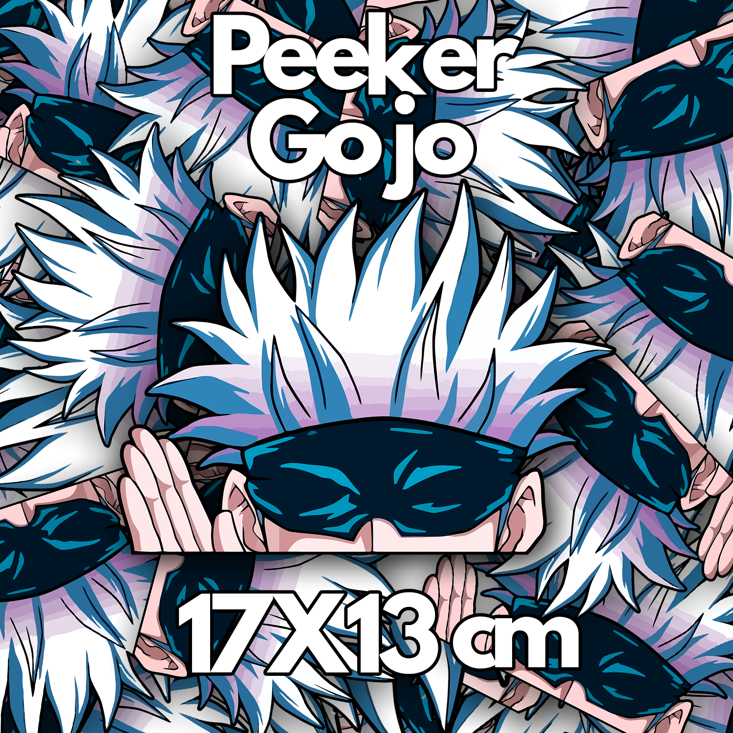 Peeker dekal - Satoru Gojo