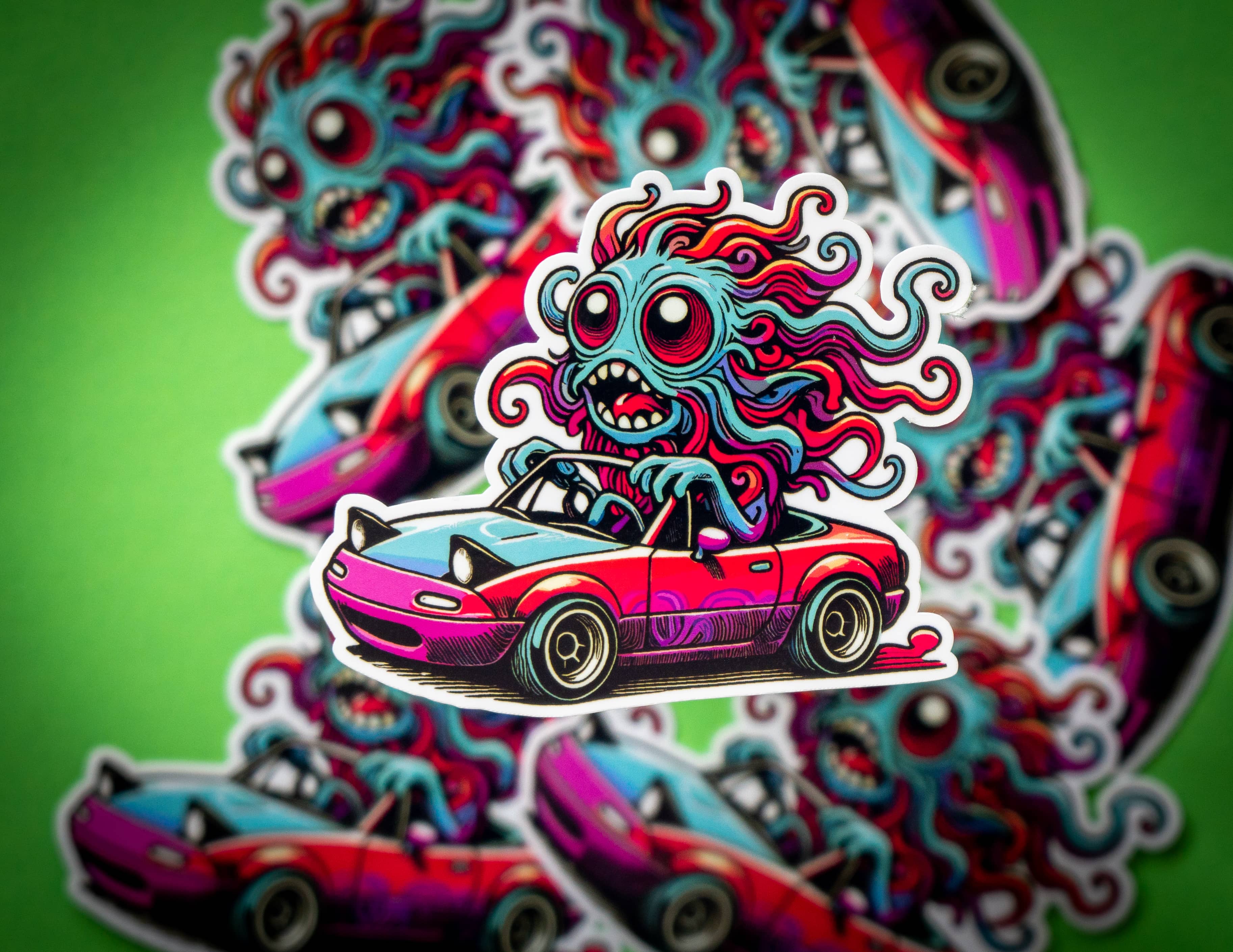 Miata monster klistermärke - Cosmic Vibe Decals