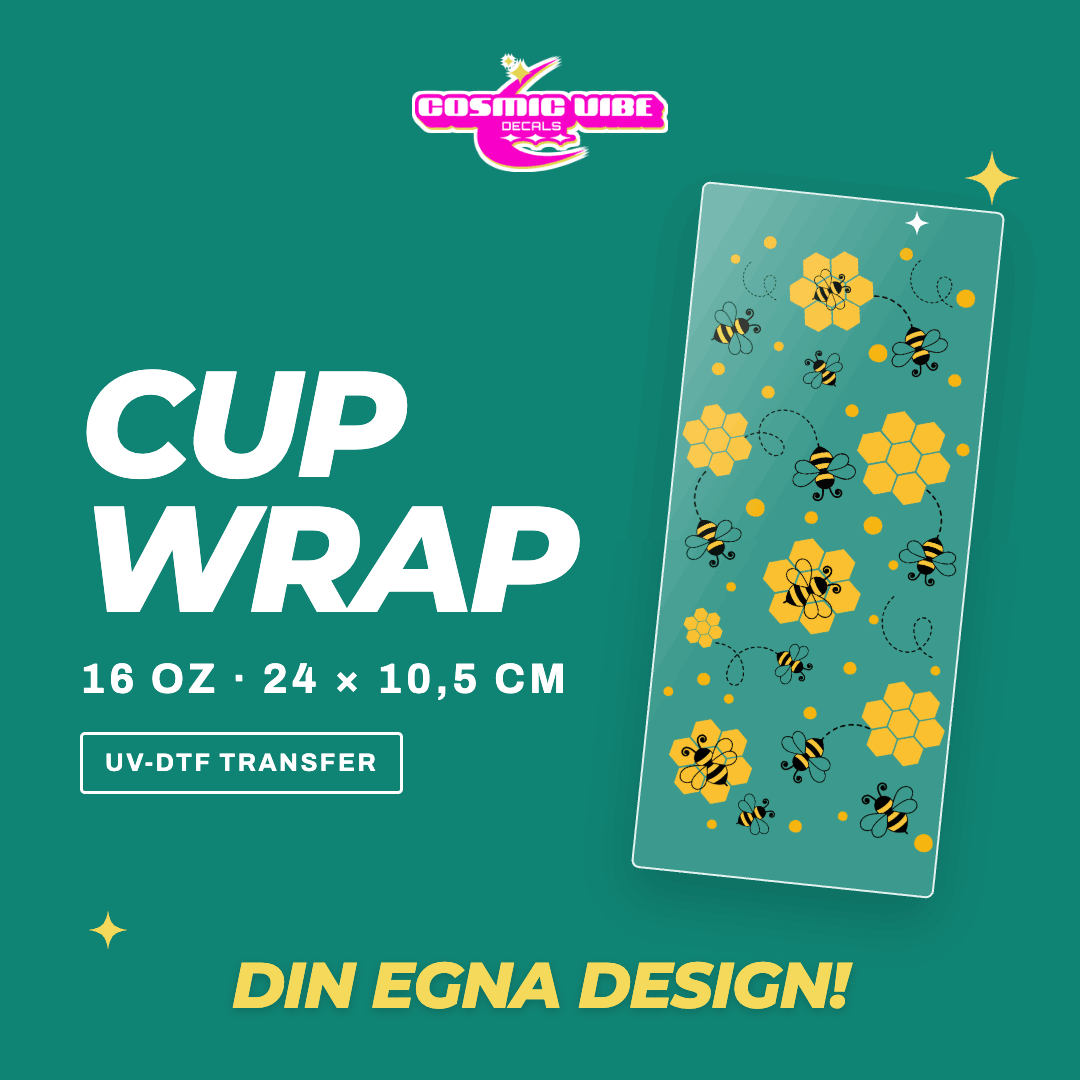 Designa Egen Cup Wrap – 16 oz – bild 1