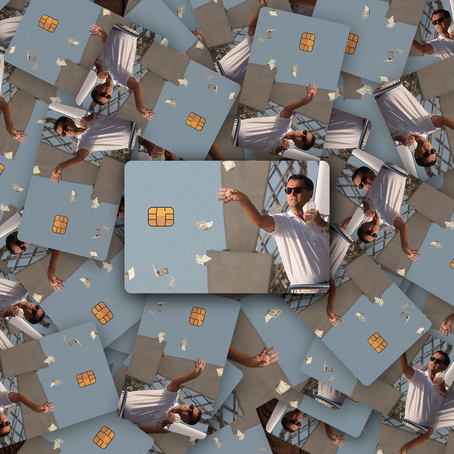 Wolf of wallstreet - Skin för bankkort