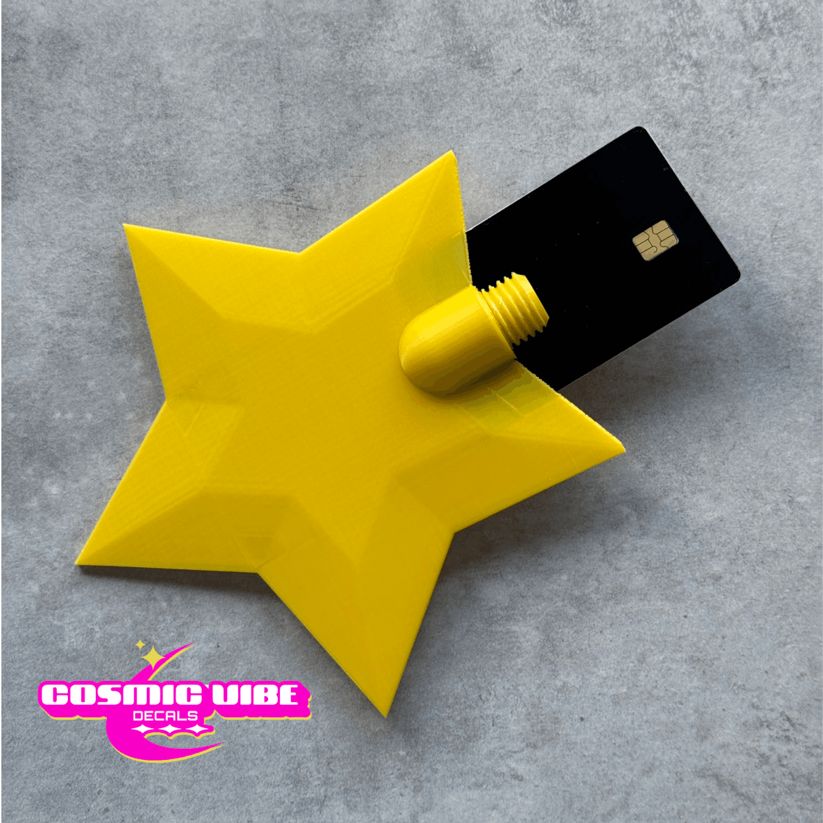 A picture of the wand with a card inserted